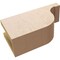 Ekena Millwork 4in. W x 6in. H x 12in. L Del Monte Woodgrain TimberThane Rafter Tail, Primed Tan RFTUR04X06X12DELRCPR - alternate 3